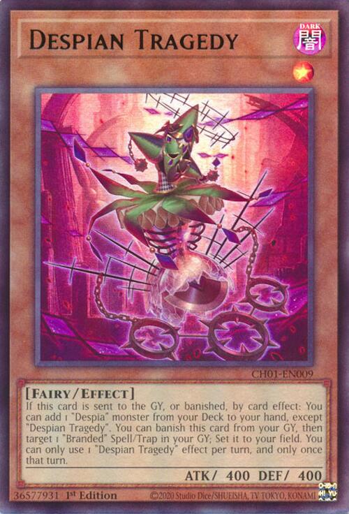 Despian Tragedy [CH01-EN009] Ultra Rare | Shuffle n Cut Hobbies & Games