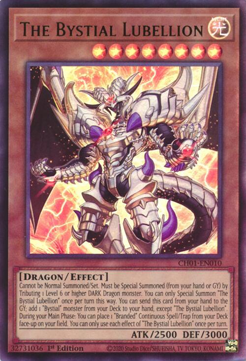 The Bystial Lubellion [CH01-EN010] Ultra Rare | Shuffle n Cut Hobbies & Games