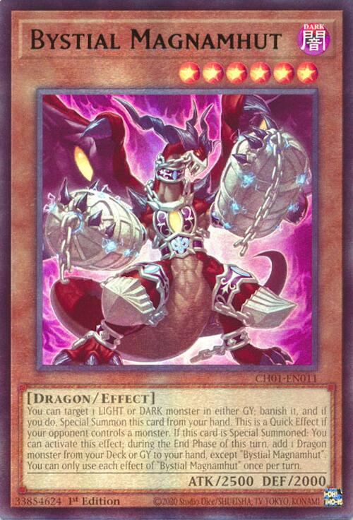 Bystial Magnamhut [CH01-EN011] Ultra Rare | Shuffle n Cut Hobbies & Games