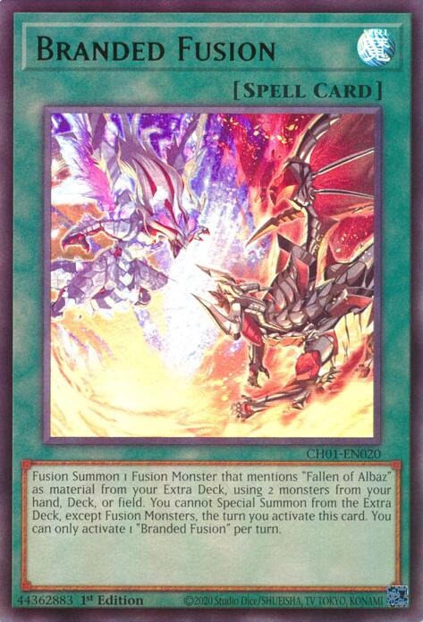 Branded Fusion [CH01-EN020] Ultra Rare | Shuffle n Cut Hobbies & Games