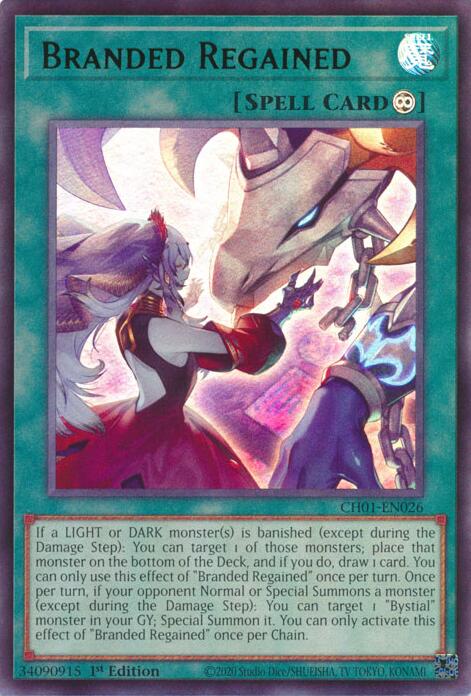 Branded Regained [CH01-EN026] Ultra Rare | Shuffle n Cut Hobbies & Games