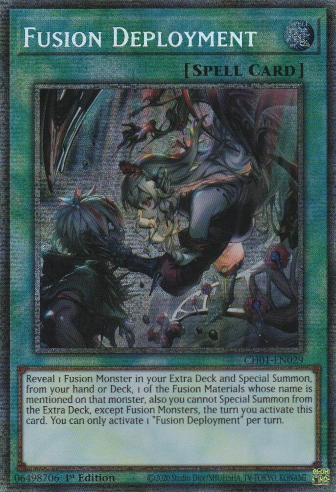 Fusion Deployment (Starlight Rare) [CH01-EN029] Starlight Rare | Shuffle n Cut Hobbies & Games