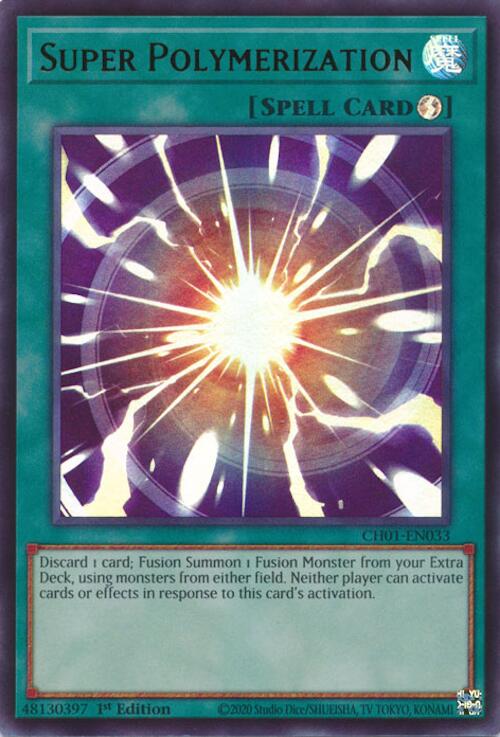 Super Polymerization [CH01-EN033] Ultra Rare | Shuffle n Cut Hobbies & Games
