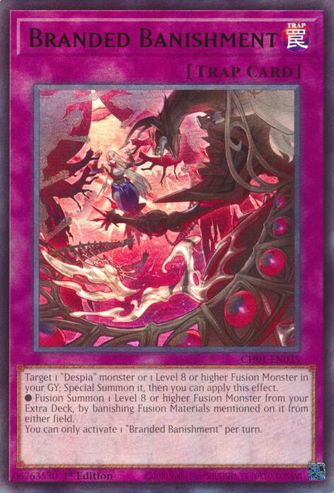 Branded Banishment [CH01-EN035] Ultra Rare | Shuffle n Cut Hobbies & Games