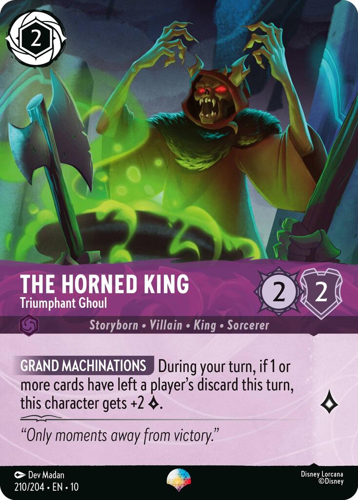 The Horned King - Triumphant Ghoul (Epic) (210/204) [Whispers in the Well] | Shuffle n Cut Hobbies & Games