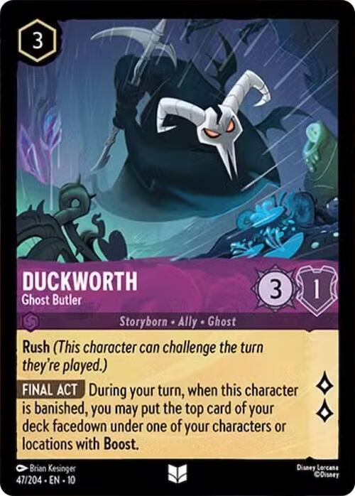 Duckworth - Ghost Butler (47/204) [Whispers in the Well] | Shuffle n Cut Hobbies & Games