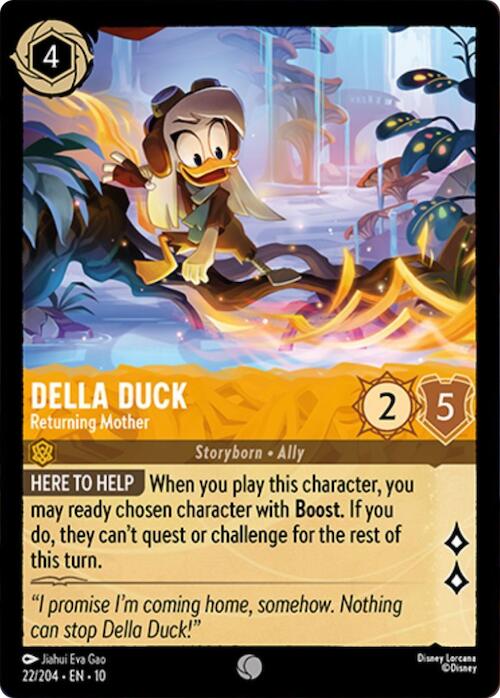 Della Duck - Returning Mother (22/204) [Whispers in the Well] | Shuffle n Cut Hobbies & Games