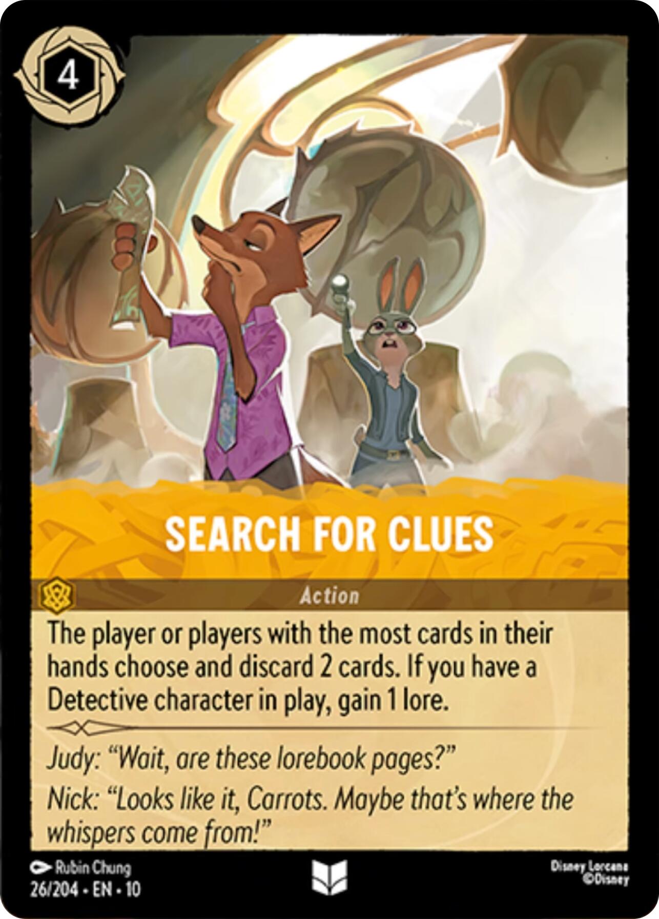 Search For Clues (26/204) [Whispers in the Well] | Shuffle n Cut Hobbies & Games