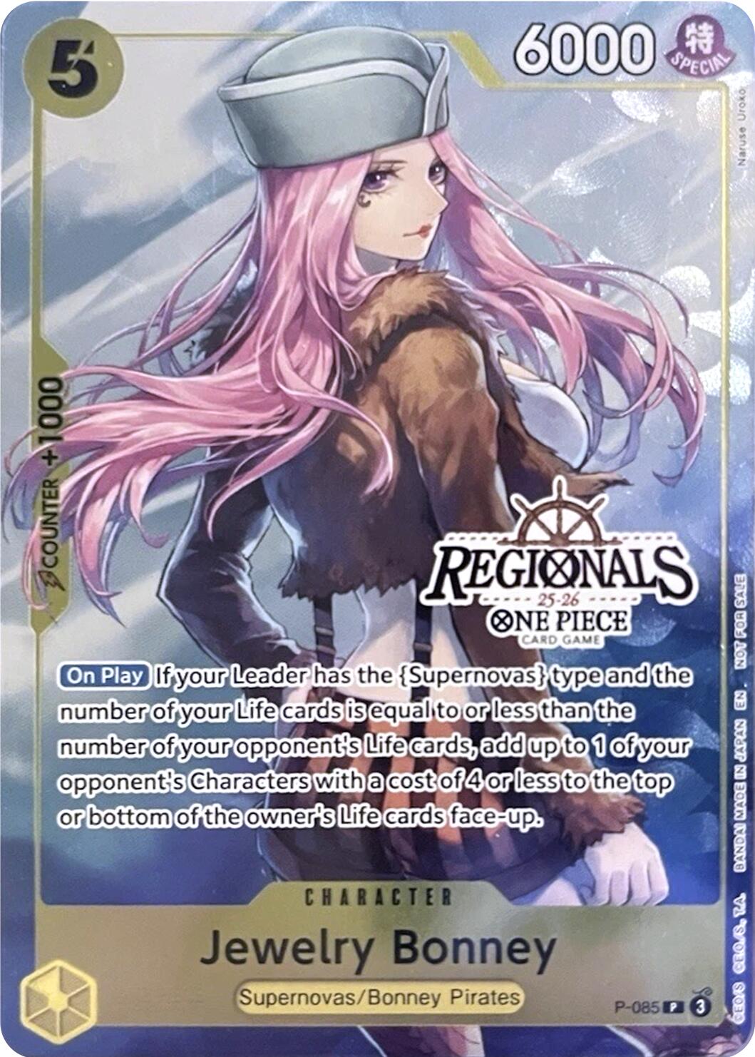 Jewelry Bonney (CS 25-26 Regionals Textured Chase Promo) [One Piece Promotion Cards] | Shuffle n Cut Hobbies & Games