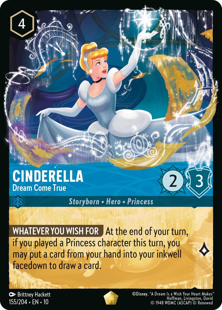 Cinderella - Dream Come True (155/204) [Whispers in the Well] | Shuffle n Cut Hobbies & Games