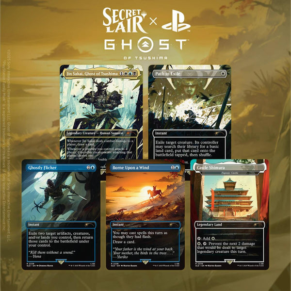 Secret Lair x Ghost of Tsushima (Non-Foil Edition) – Shuffle n Cut
