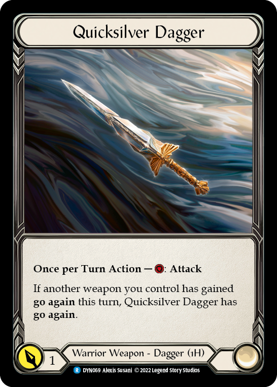 Quicksilver Dagger [DYN069] (Dynasty) | Shuffle n Cut Hobbies & Games