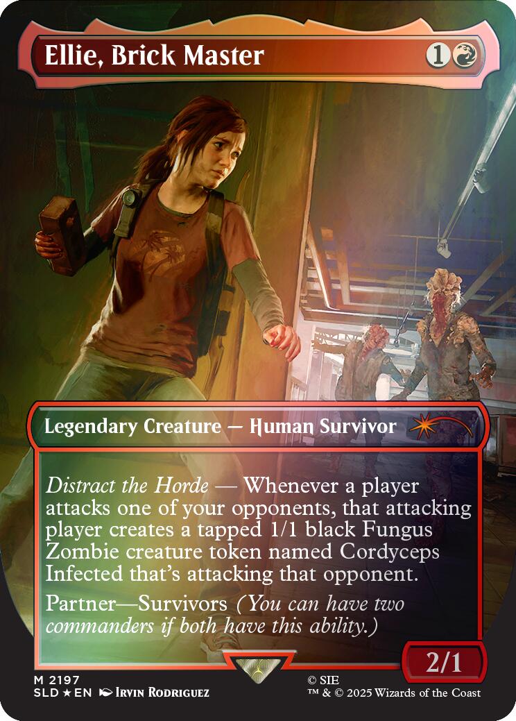 Ellie, Brick Master (Rainbow Foil) [Secret Lair Drop Series] | Shuffle n Cut Hobbies & Games