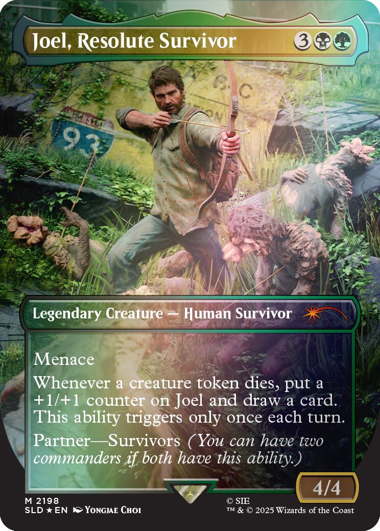 Joel, Resolute Survivor (Rainbow Foil) [Secret Lair Drop Series] | Shuffle n Cut Hobbies & Games