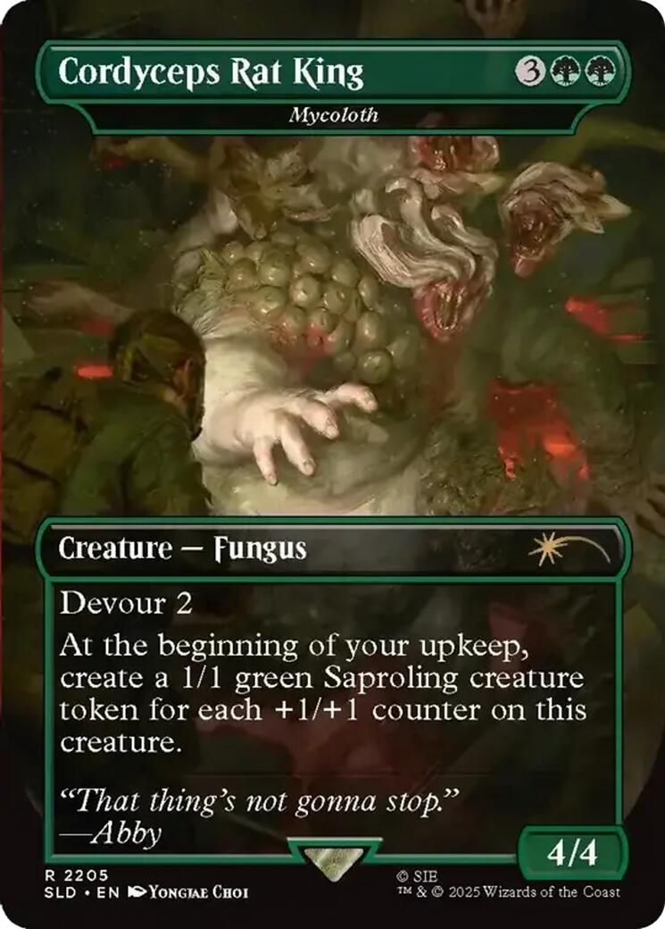 Cordyceps Rat King - Mycoloth [Secret Lair Drop Series] | Shuffle n Cut Hobbies & Games
