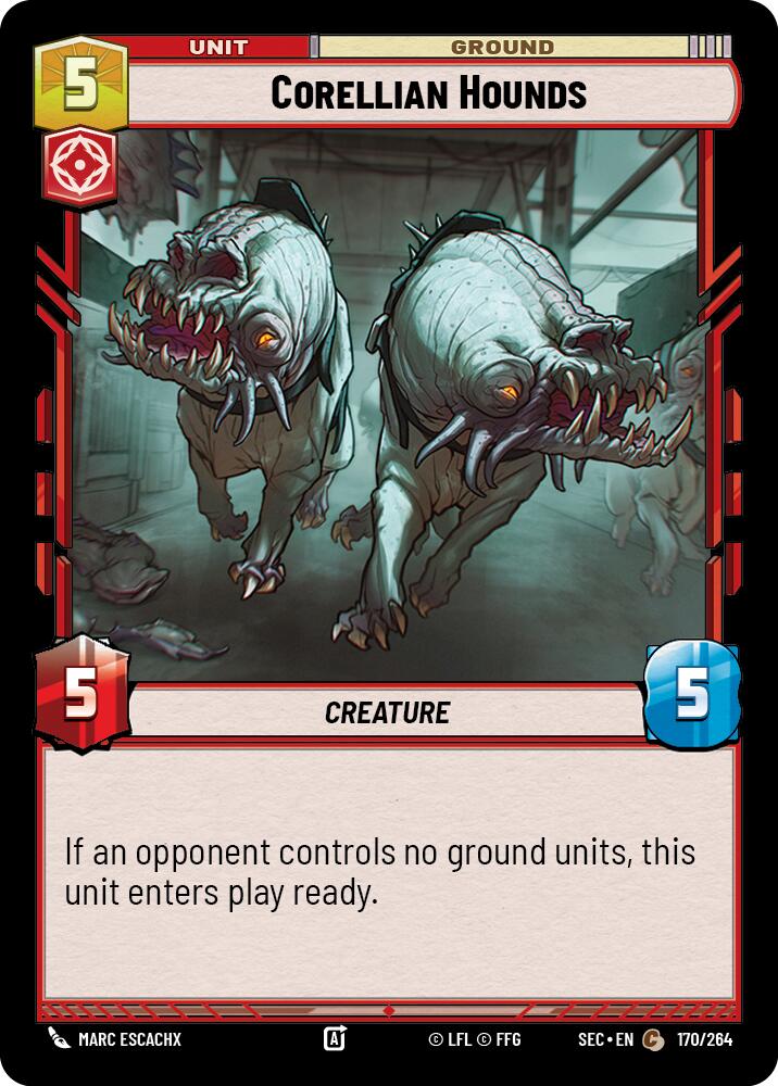 Corellian Hounds (170/264) (170/264) [Secrets of Power] | Shuffle n Cut Hobbies & Games