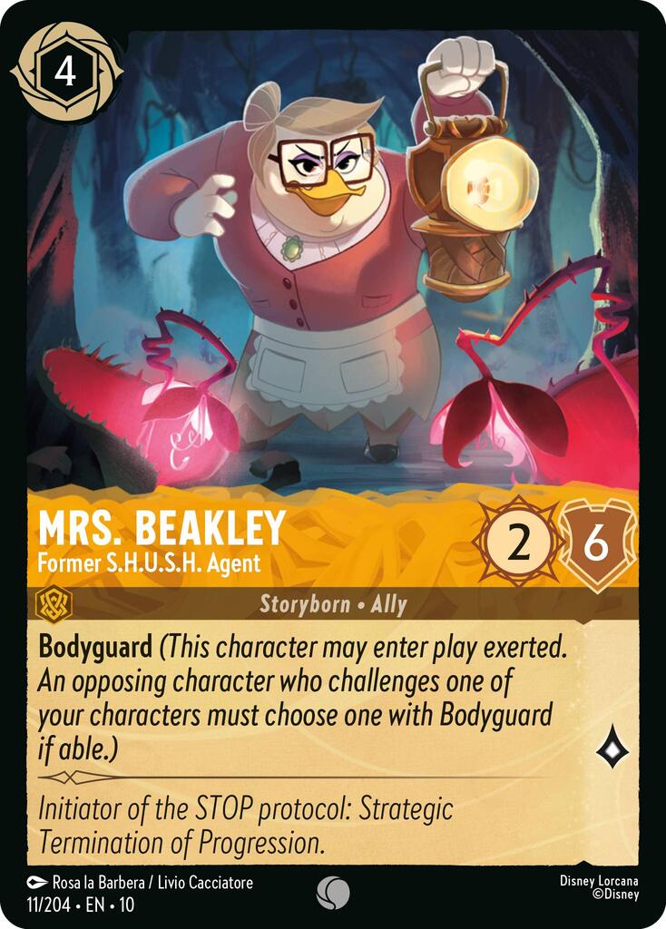 Mrs. Beakley - Former S.H.U.S.H. Agent (11/204) [Whispers in the Well] | Shuffle n Cut Hobbies & Games