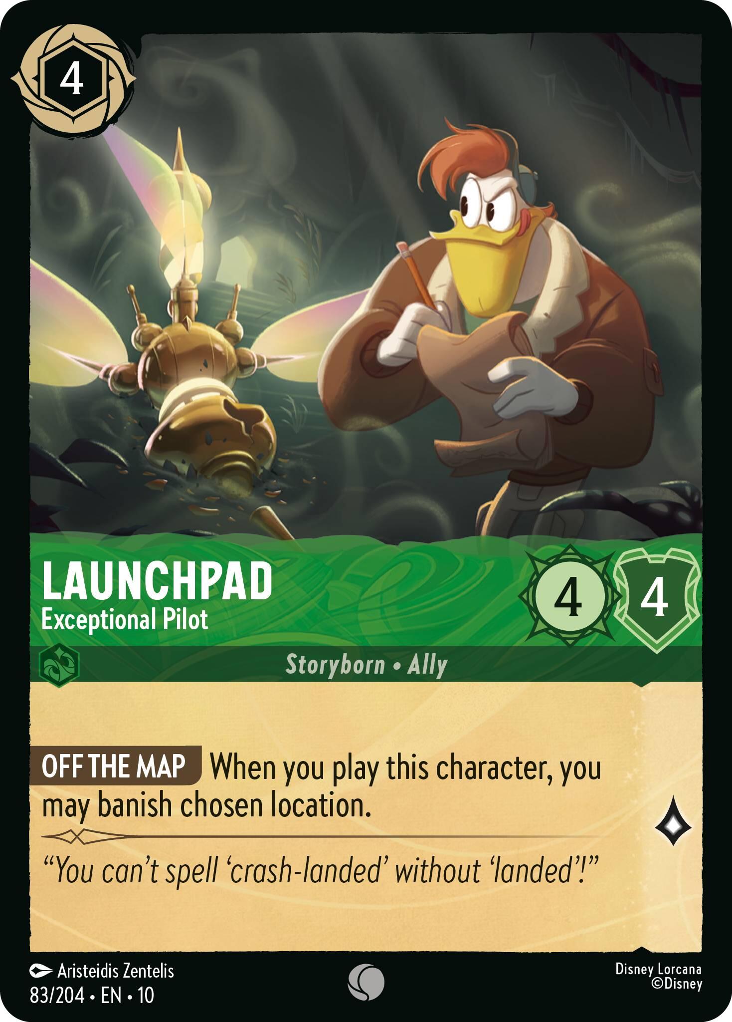 Launchpad - Exceptional Pilot (83/204) [Whispers in the Well] | Shuffle n Cut Hobbies & Games