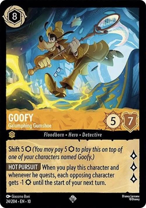 Goofy - Galumphing Gumshoe (24/204) [Whispers in the Well] | Shuffle n Cut Hobbies & Games