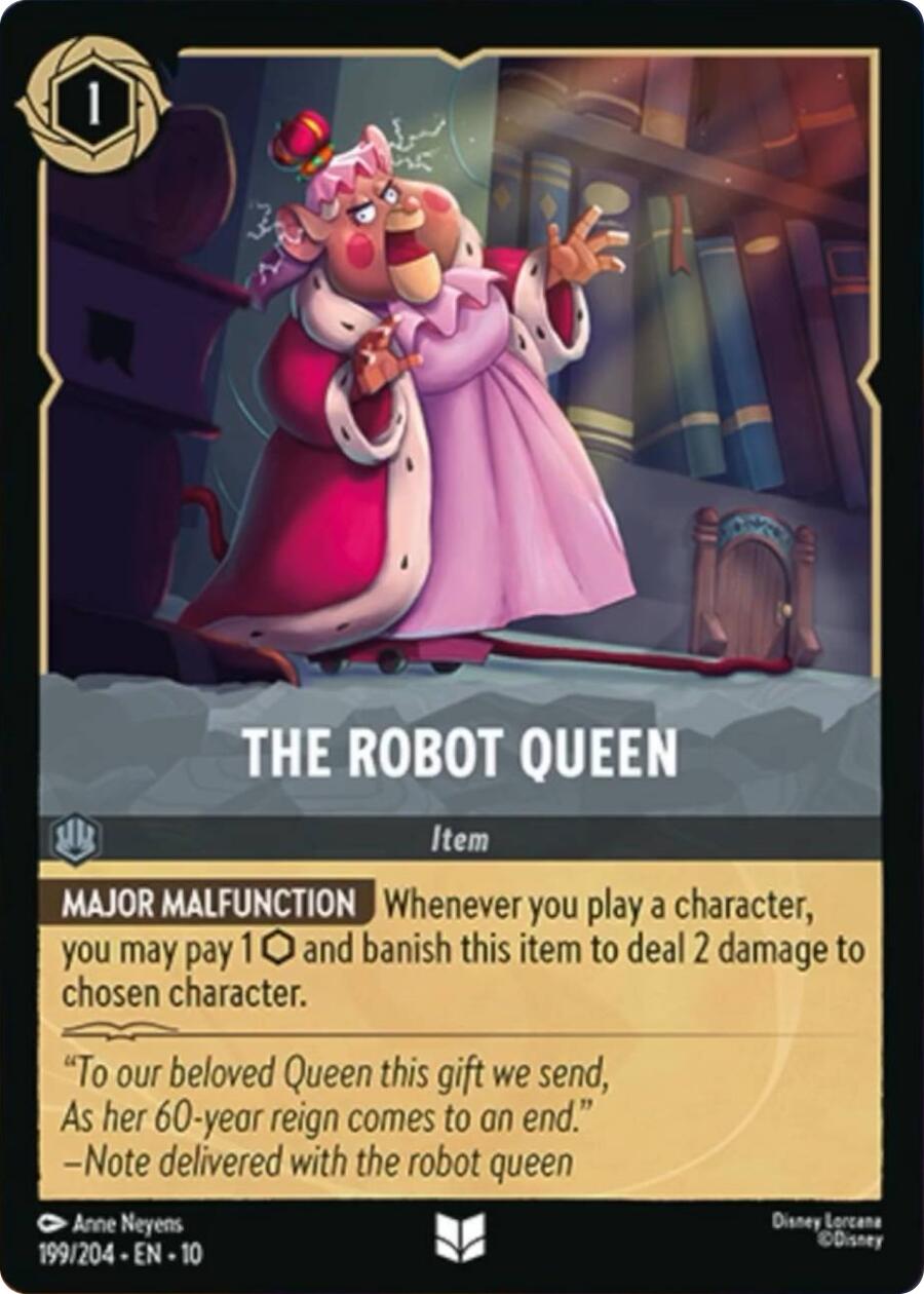 The Robot Queen (199/204) [Whispers in the Well] | Shuffle n Cut Hobbies & Games