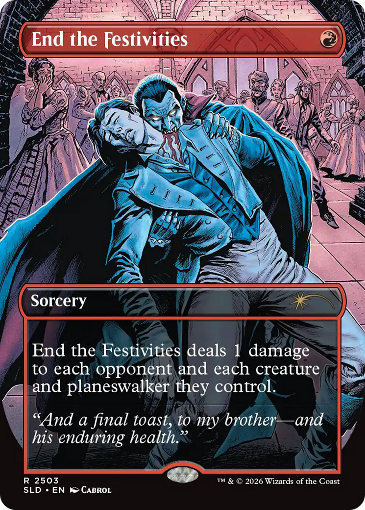 End the Festivities [Secret Lair Drop Series] | Shuffle n Cut Hobbies & Games