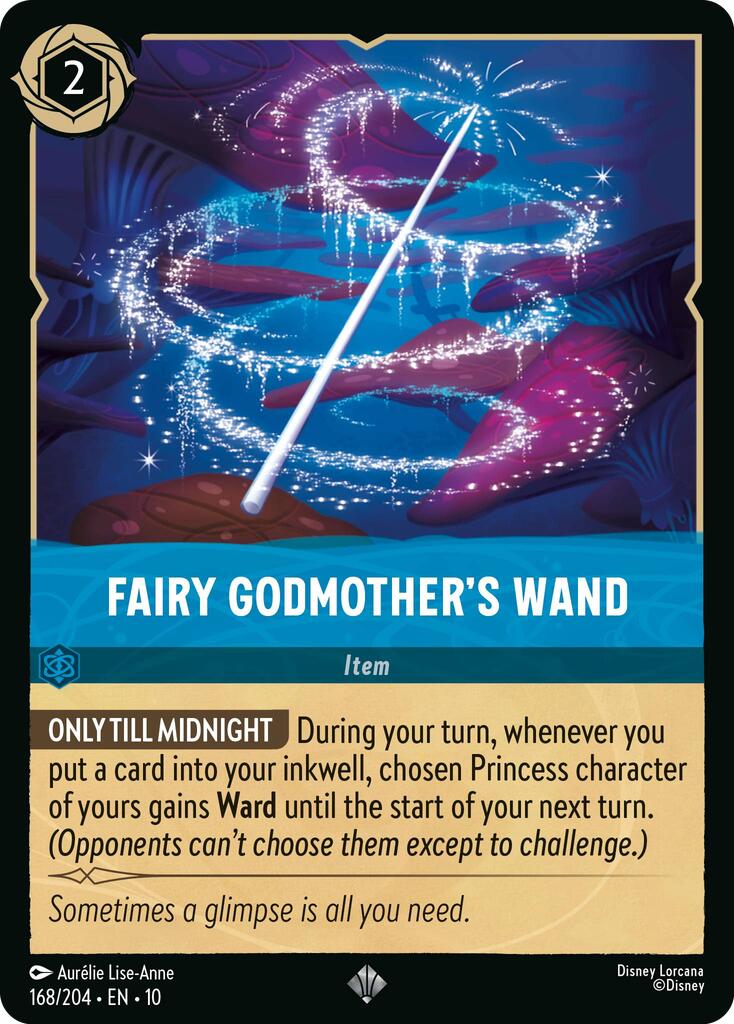 Fairy Godmother's Wand (168/204) [Whispers in the Well] | Shuffle n Cut Hobbies & Games