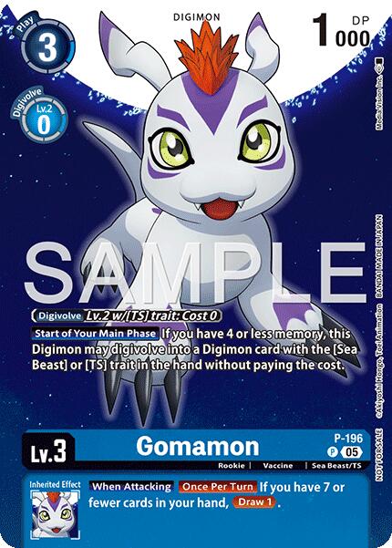 Gomamon [P] (Digimon Story: Time Stranger Promo Pack) [Promotional Cards] | Shuffle n Cut Hobbies & Games