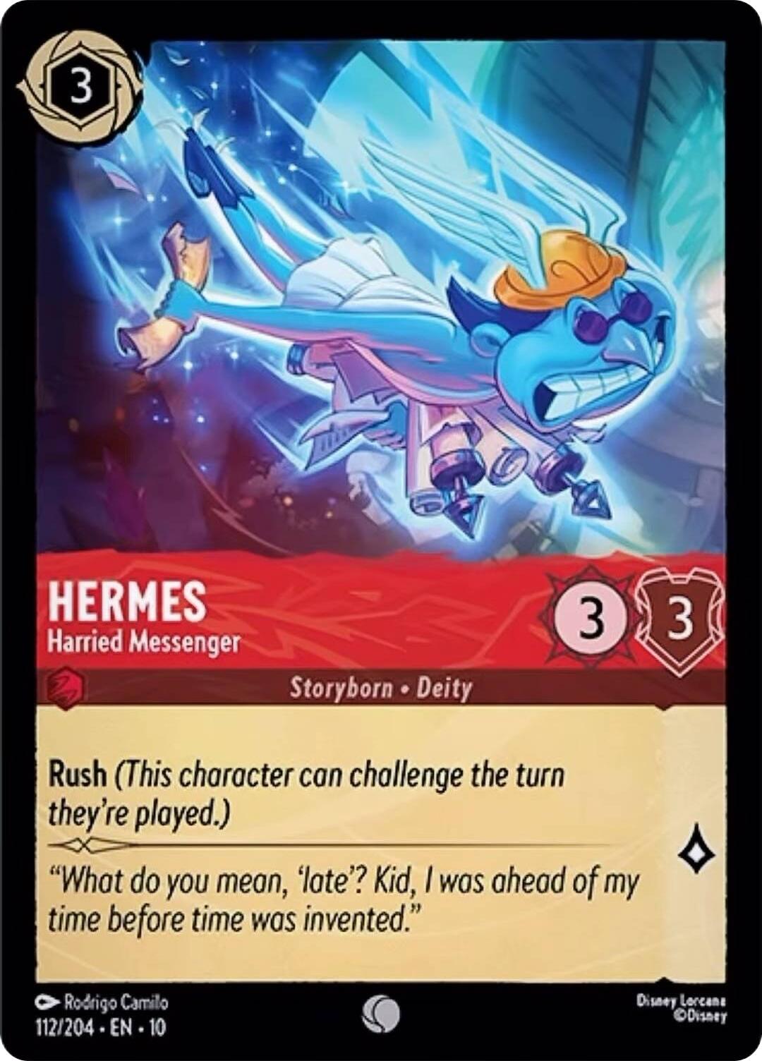 Hermes - Harried Messenger (112/204) [Whispers in the Well] | Shuffle n Cut Hobbies & Games