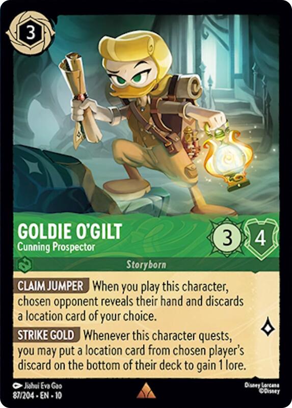 Goldie O'Gilt - Cunning Prospector (87/204) [Whispers in the Well] | Shuffle n Cut Hobbies & Games