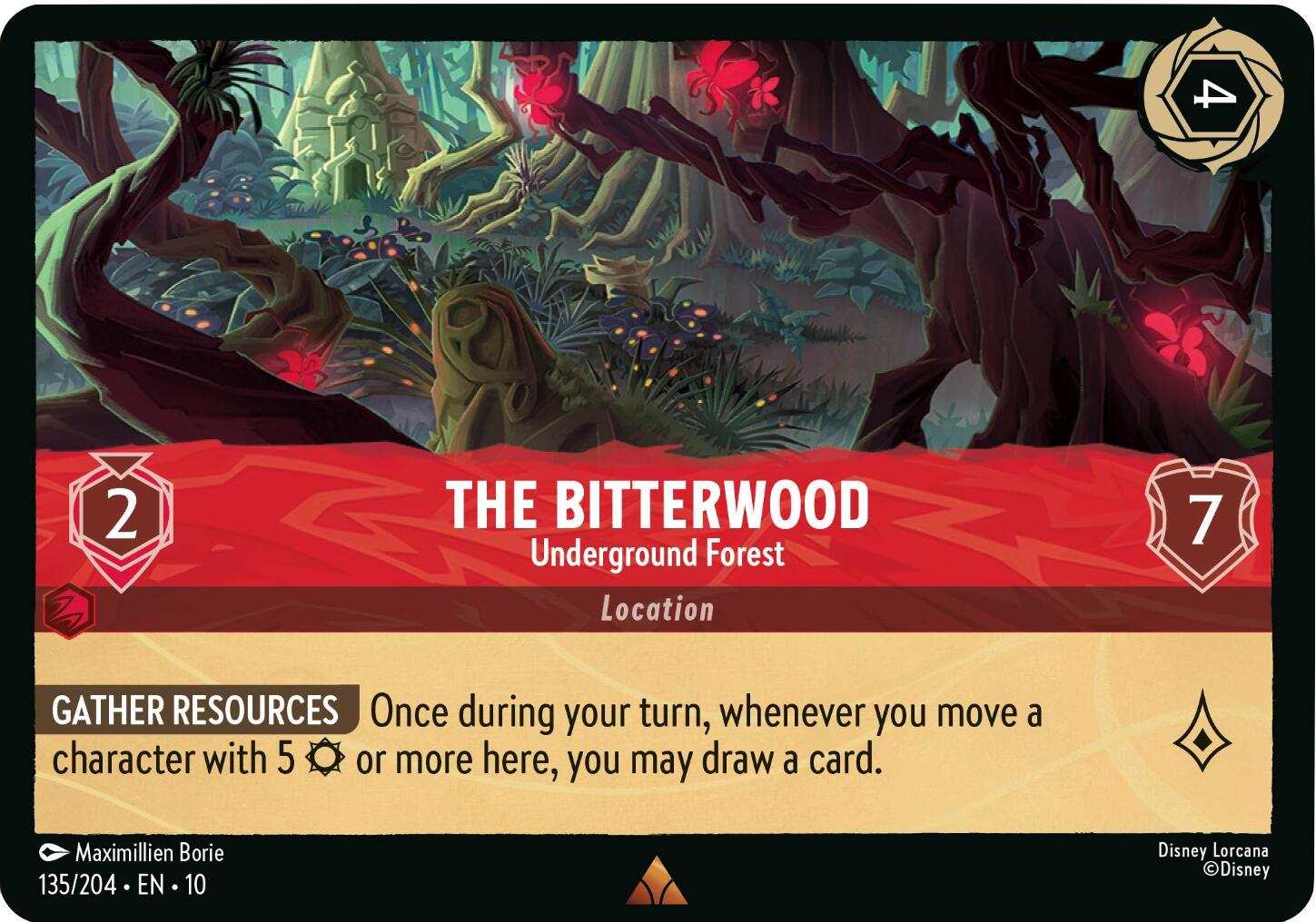 The Bitterwood - Underground Forest (135/204) [Whispers in the Well] | Shuffle n Cut Hobbies & Games