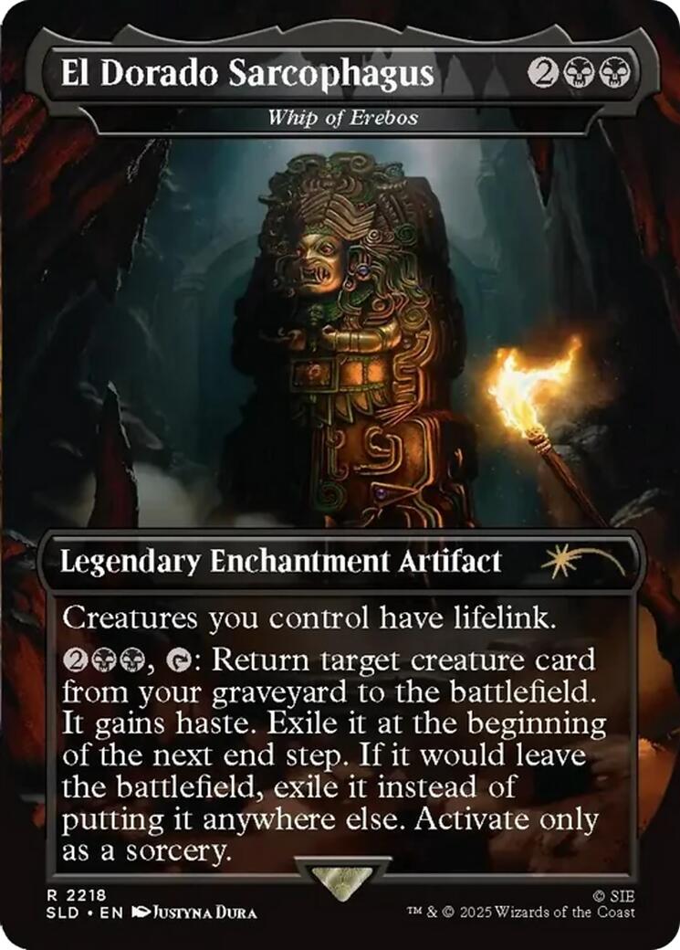 El Dorado Sarcophagus - Whip of Erebos [Secret Lair Drop Series] | Shuffle n Cut Hobbies & Games