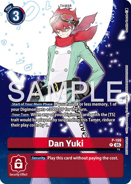 Dan Yuki [P] (Digimon Story: Time Stranger Promo Pack) [Promotional Cards] | Shuffle n Cut Hobbies & Games