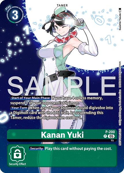 Kanan Yuki [P] (Digimon Story: Time Stranger Promo Pack) [Promotional Cards] | Shuffle n Cut Hobbies & Games