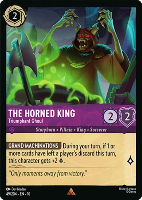 The Horned King - Triumphant Ghoul (49/204) [Whispers in the Well] | Shuffle n Cut Hobbies & Games