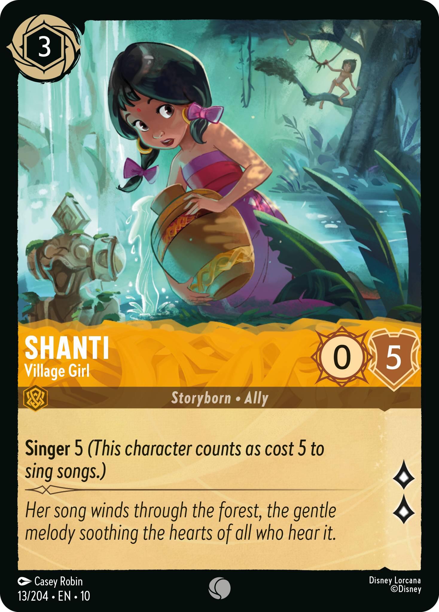Shanti - Village Girl (13/204) [Whispers in the Well] | Shuffle n Cut Hobbies & Games