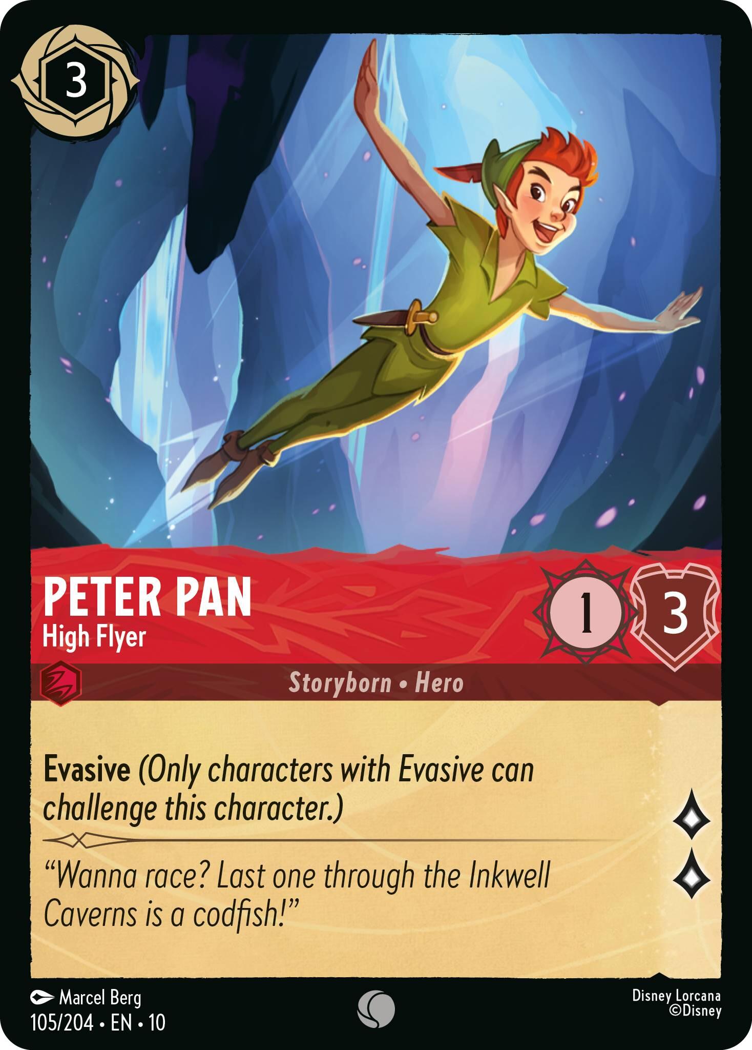 Peter Pan - High Flyer (105/204) [Whispers in the Well] | Shuffle n Cut Hobbies & Games