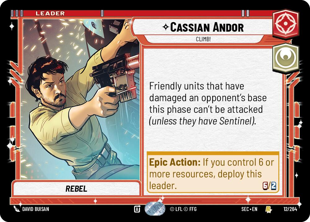 Cassian Andor - Climb! (12/264) (12/264) [Secrets of Power] | Shuffle n Cut Hobbies & Games