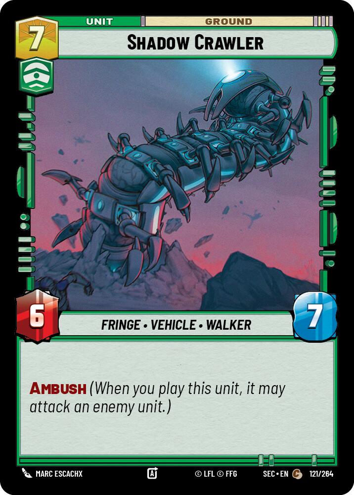 Shadow Crawler (121/264) (121/264) [Secrets of Power] | Shuffle n Cut Hobbies & Games