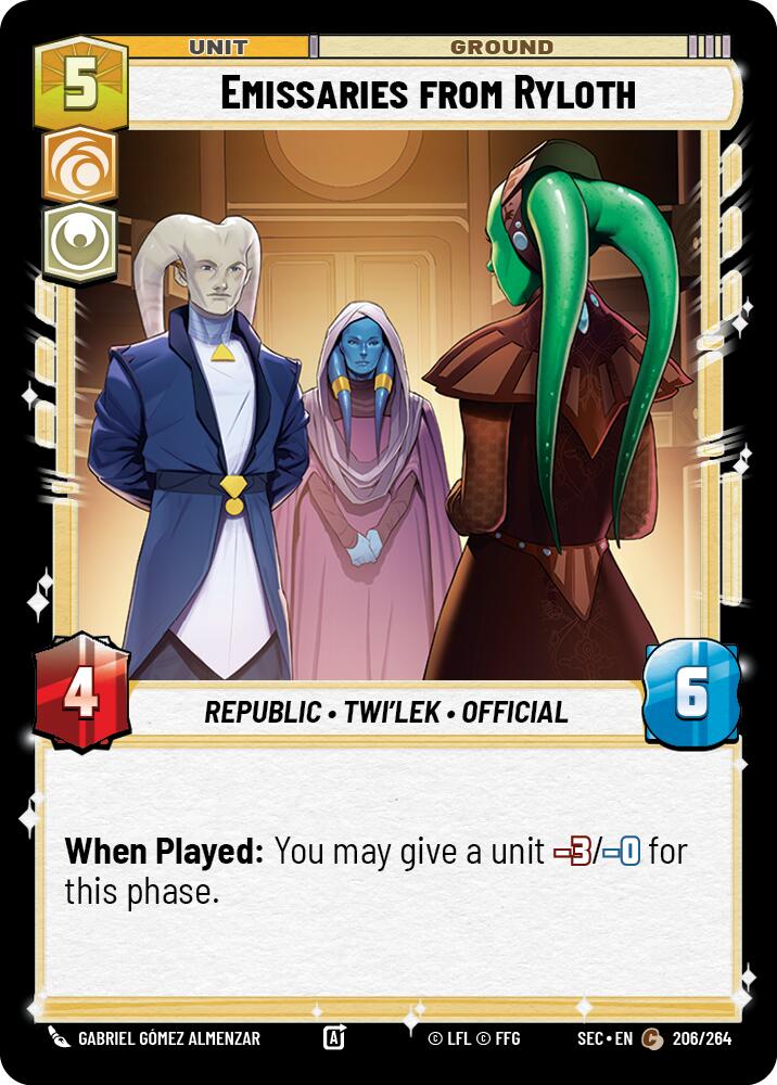 Emissaries from Ryloth (206/264) (206/264) [Secrets of Power] | Shuffle n Cut Hobbies & Games