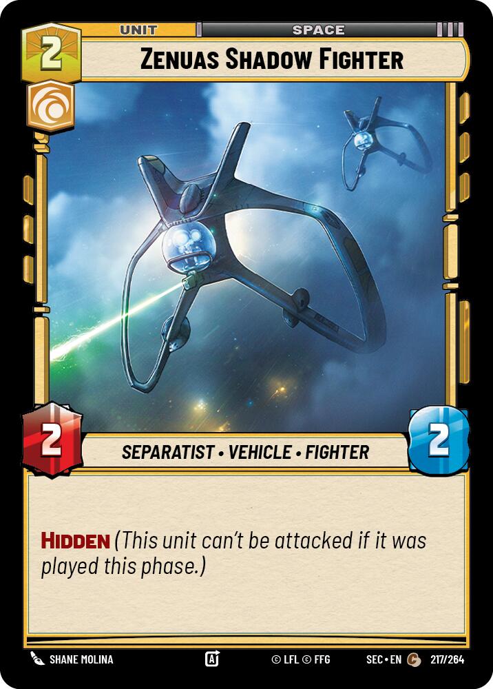 Zenuas Shadow Fighter (217/264) (217/264) [Secrets of Power] | Shuffle n Cut Hobbies & Games