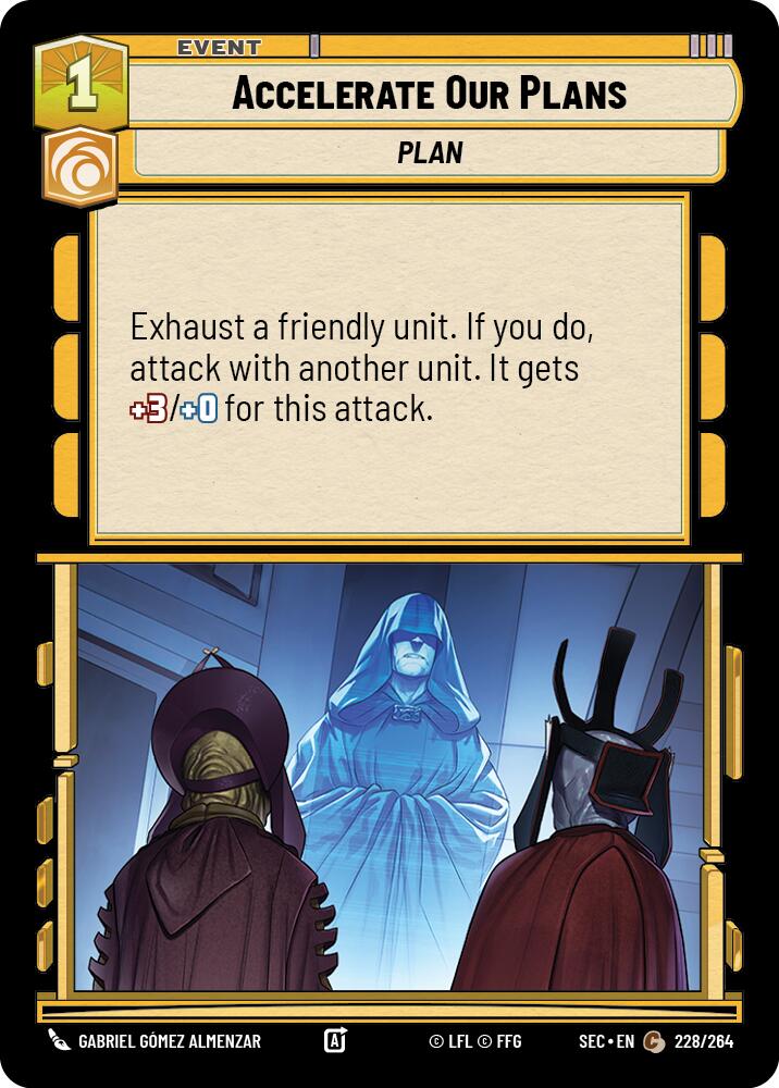 Accelerate Our Plans (228/264) (228/264) [Secrets of Power] | Shuffle n Cut Hobbies & Games