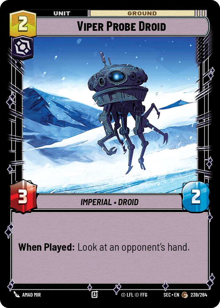 Viper Probe Droid (239/264) (239/264) [Secrets of Power] | Shuffle n Cut Hobbies & Games