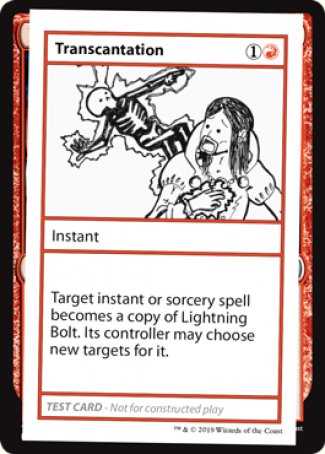 Transcantation (2021 Edition) [Mystery Booster Playtest Cards] | Shuffle n Cut Hobbies & Games