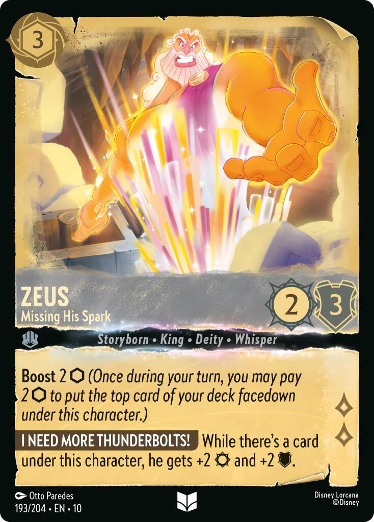 Zeus - Missing His Spark (193/204) [Whispers in the Well] | Shuffle n Cut Hobbies & Games