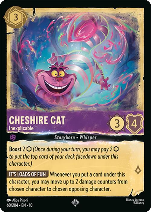 Cheshire Cat - Inexplicable (60/204) [Whispers in the Well] | Shuffle n Cut Hobbies & Games