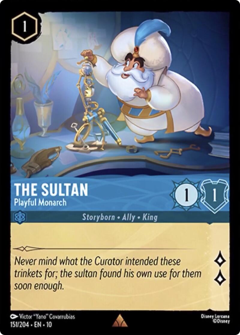 The Sultan - Playful Monarch (151/204) [Whispers in the Well] | Shuffle n Cut Hobbies & Games