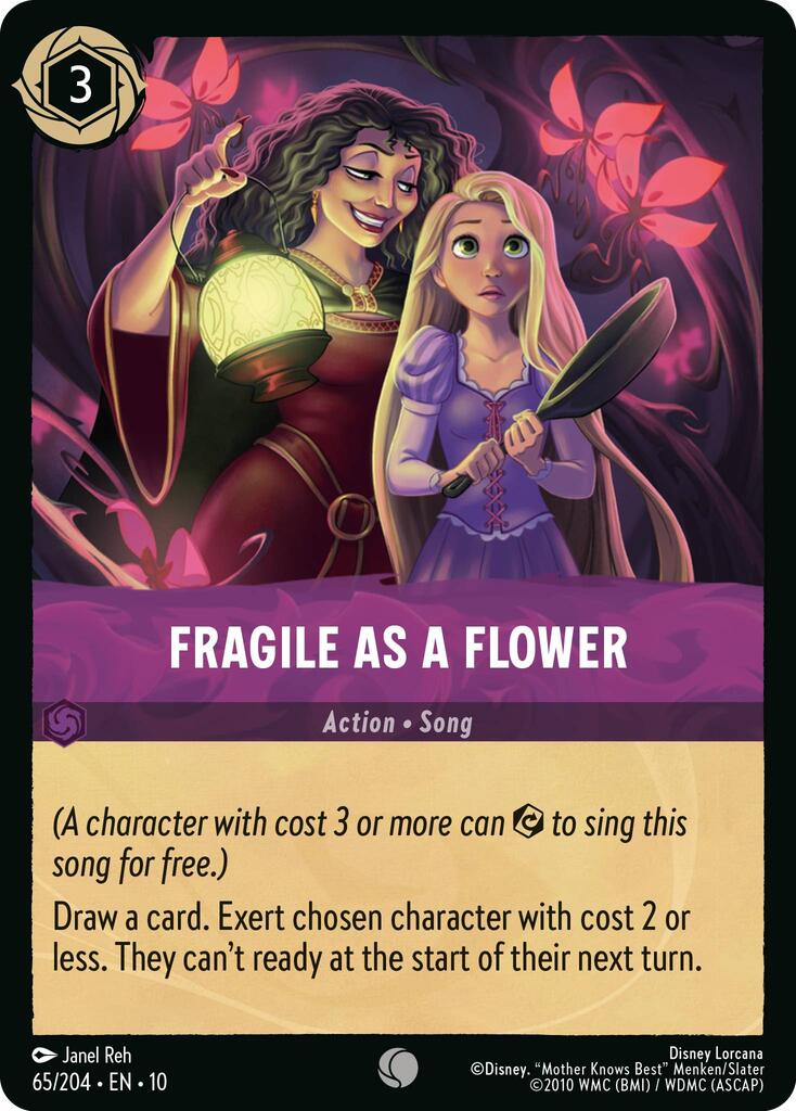 Fragile as a Flower (65/204) [Whispers in the Well] | Shuffle n Cut Hobbies & Games