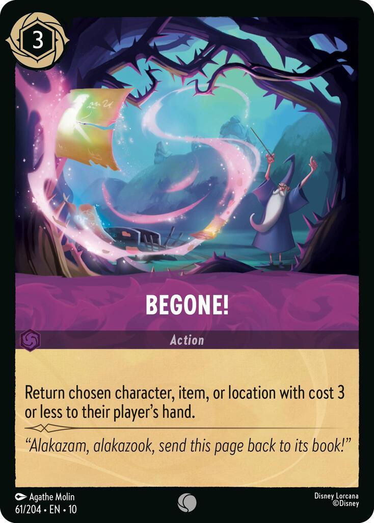 Begone! (61/204) [Whispers in the Well] | Shuffle n Cut Hobbies & Games