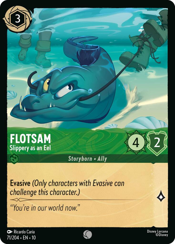 Flotsam - Slippery as an Eel (71/204) [Whispers in the Well] | Shuffle n Cut Hobbies & Games