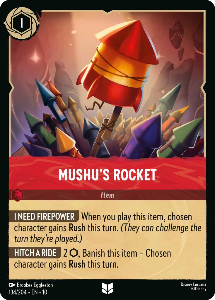 Mushu's Rocket (134/204) [Whispers in the Well] | Shuffle n Cut Hobbies & Games